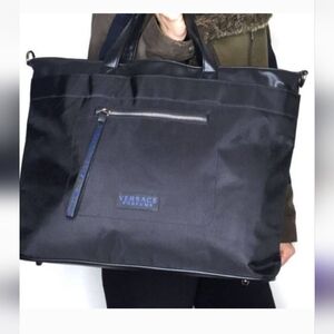 Beautiful New Versace Tote Versace Parfum heavy duty canvas tote
